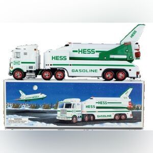 1999 Hess Truck and Space Shuttle with Satellite NIB
